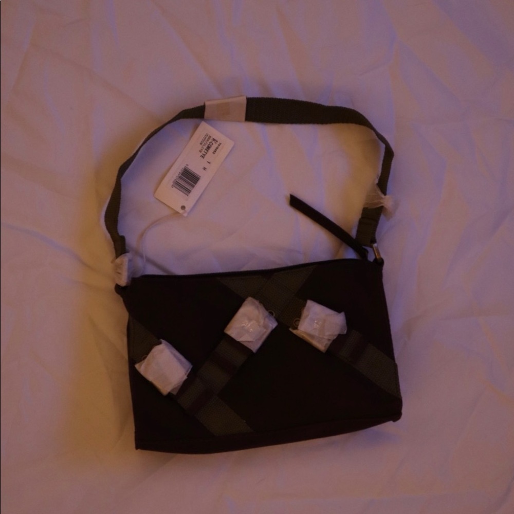 Olive and Brown Hand Bag